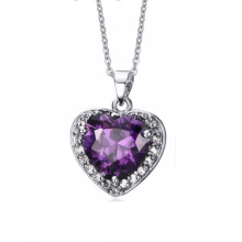 Gros meilleurs amis amour coeur pendentifs collier bijoux